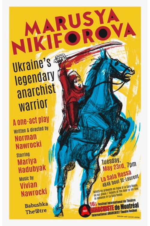 MARUSYA NIKIFOROVA: Ukraine’s legendary anarchist warrior (2023) movie poster