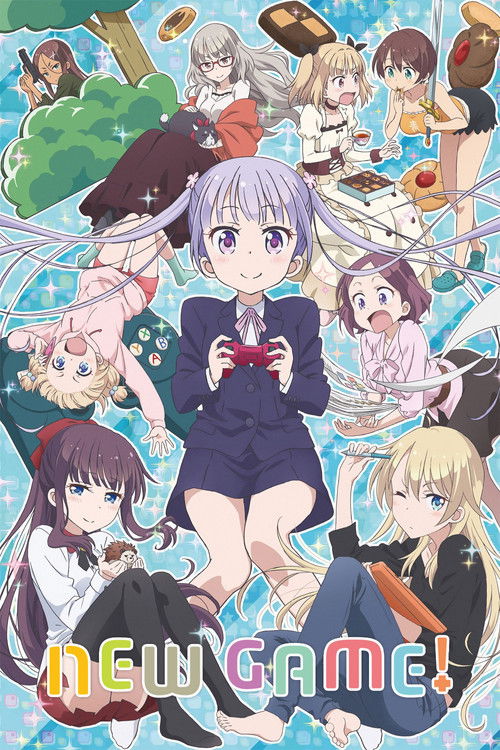 NEW GAME! (2016) TV show poster