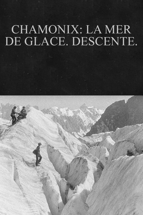 Chamonix: la mer de glace. Descente. (1900) movie poster