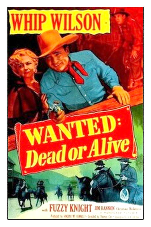 Wanted: Dead or Alive (1951) movie poster