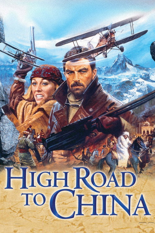 High Road to China (1983) movie poster