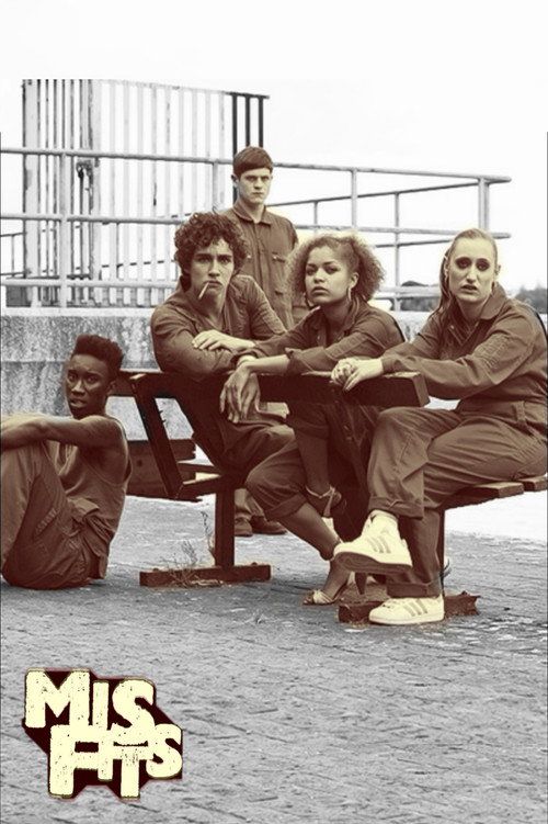 Misfits (2009) TV show poster
