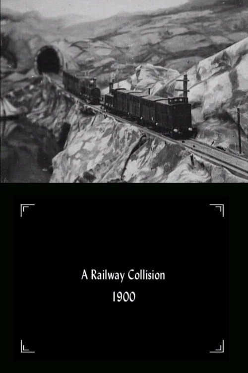 A Railway Collision (1900) movie poster