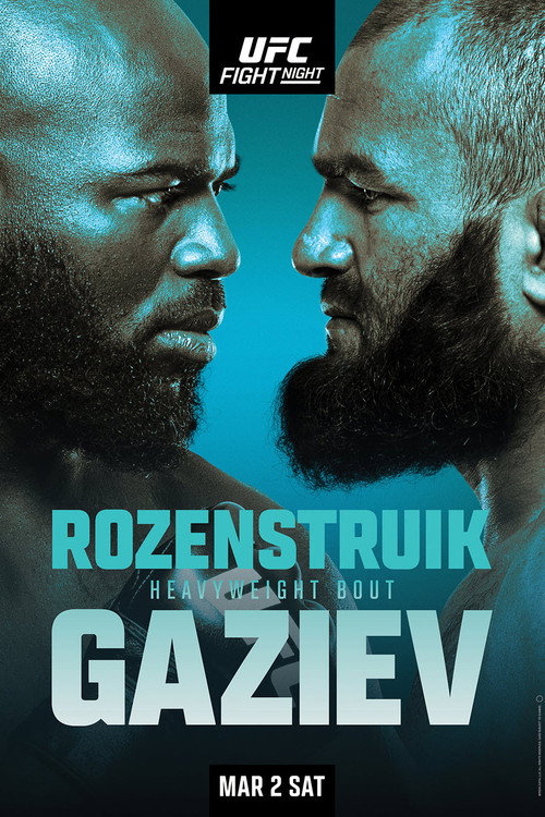 UFC Fight Night 238: Rozenstruik vs. Gaziev (2024) movie poster