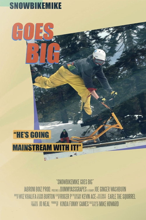 SnowBikeMike Goes Big (2010) movie poster