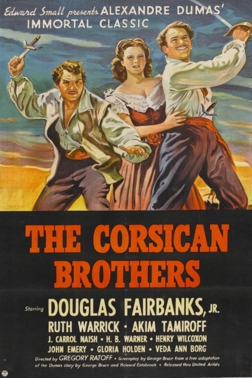 The Corsican Brothers (1942) movie poster