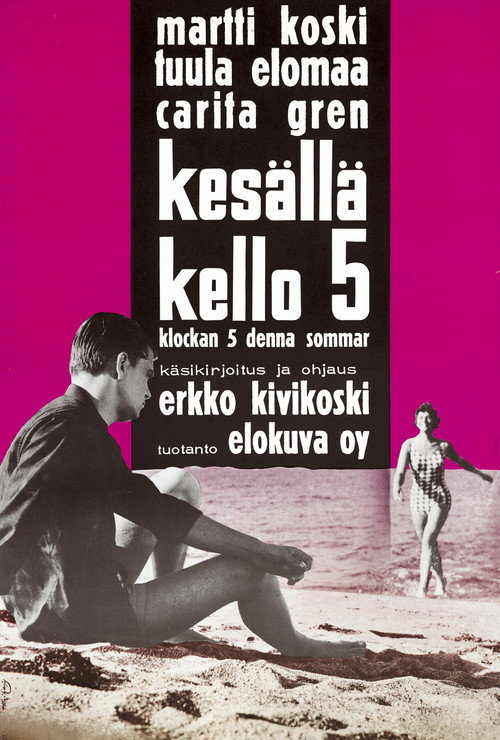 Kesällä kello 5 (1963) movie poster