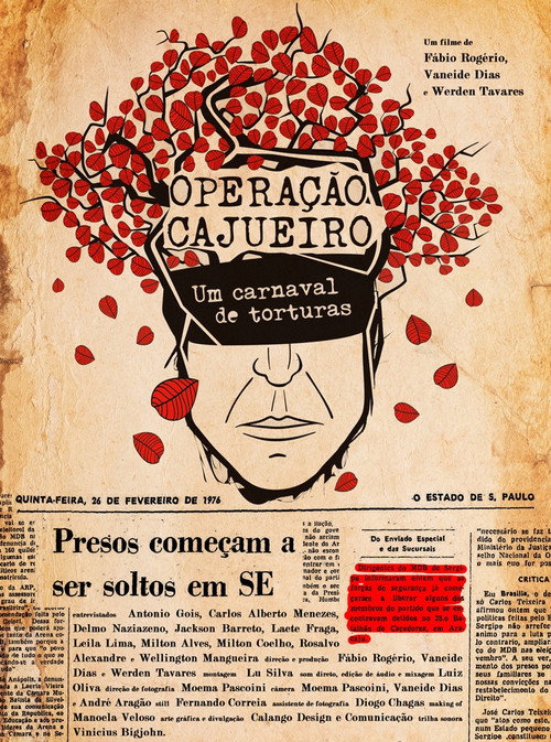Operação Cajueiro: um carnaval de torturas (2014) movie poster