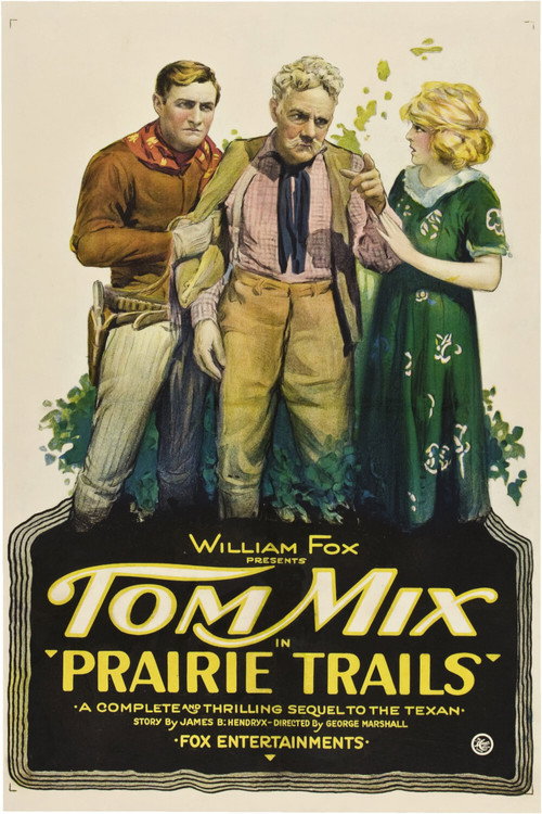 Prairie Trails (1920) movie poster