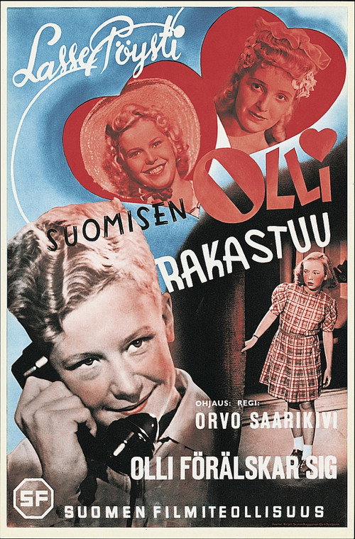 Suomisen Olli rakastuu (1944) movie poster