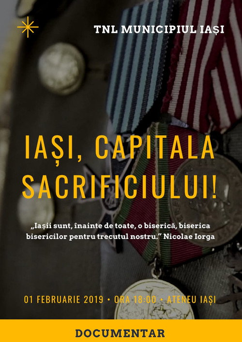 Iași, capitala Sacrificiului! (2019) movie poster