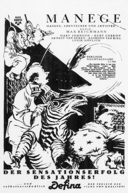 Manege (1928) movie poster