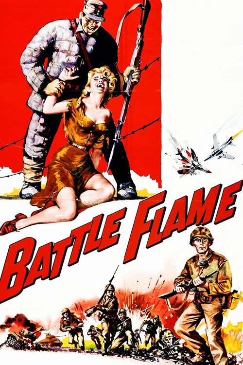 Battle Flame (1959) movie poster