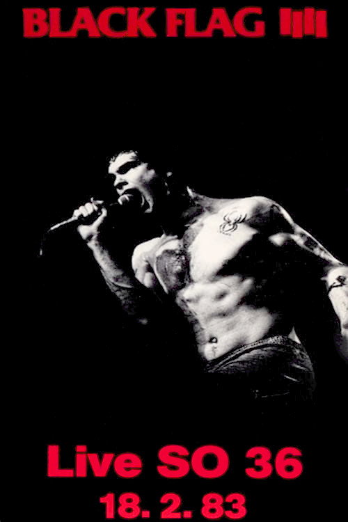 BLACK FLAG Live in Berlin (1983) movie poster