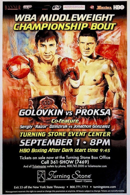 Gennady Golovkin vs. Grzegorz Proksa (2012) movie poster
