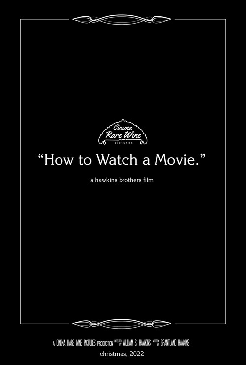 How to Watch a Movie (2022) movie poster