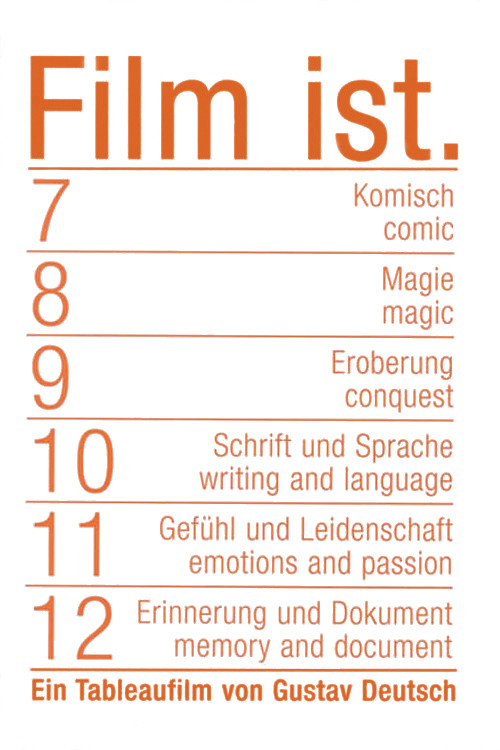 Film Is. 7-12 (2002) movie poster
