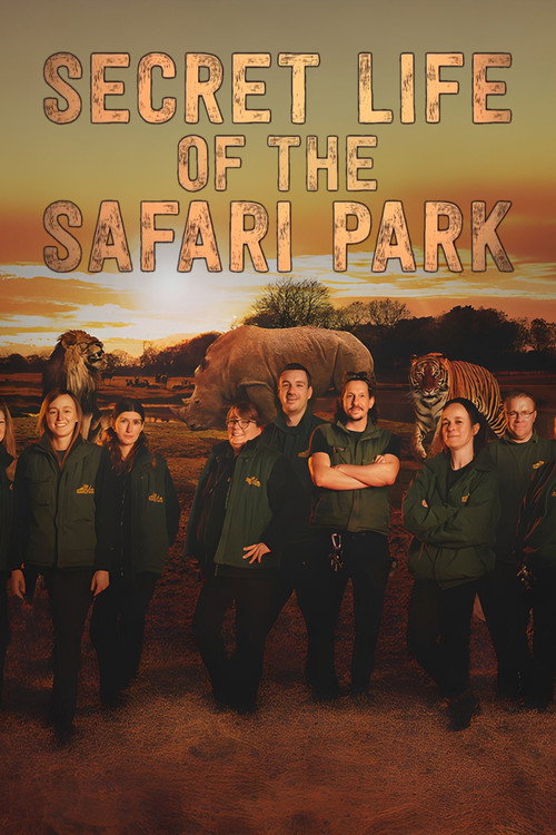 Secret Life of the Safari Park (2024) TV show poster