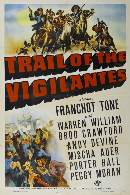 Trail of the Vigilantes (1940) movie poster