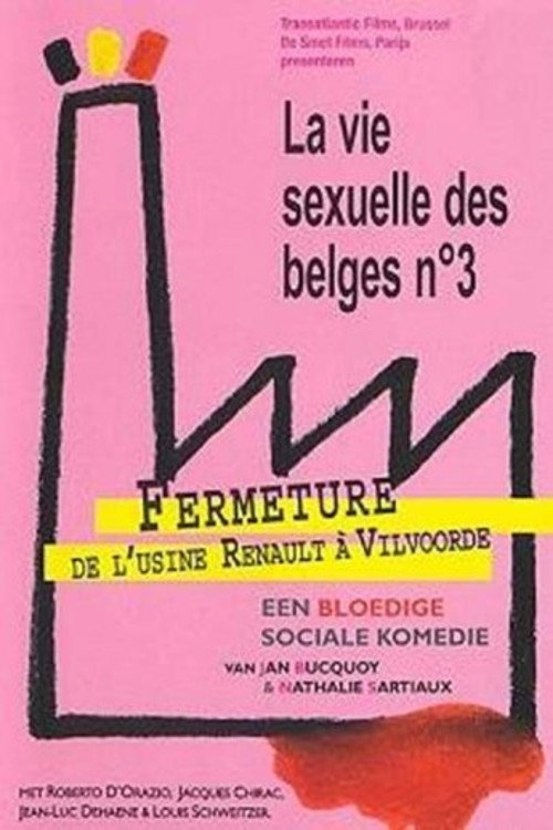 La Vie sexuelle des Belges partie 3 - Fermeture de l'usine Renault à Vilvoorde (1999) movie poster