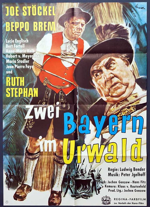 Zwei Bayern im Urwald (1957) movie poster