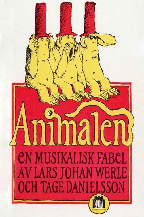 Animalen (1984) movie poster