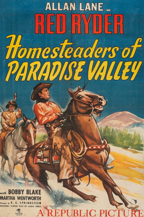 Homesteaders of Paradise Valley (1947) movie poster