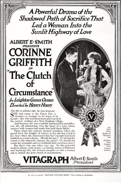 The Clutch of Circumstance (1918) movie poster