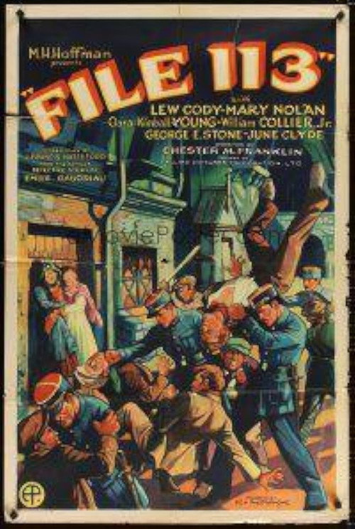 File 113 (1933) movie poster