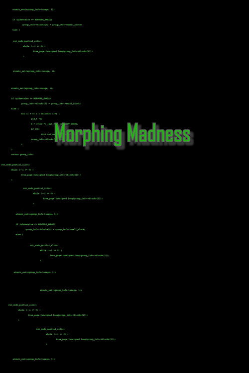 Morphing Madness (2024) movie poster
