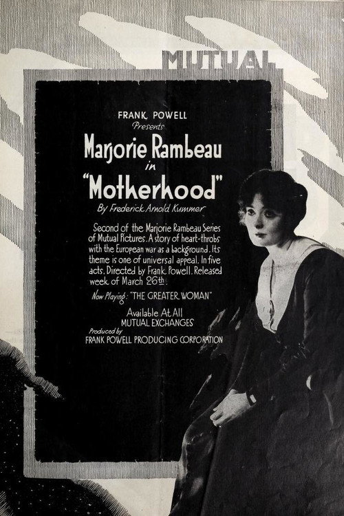 Motherhood (1917) movie poster