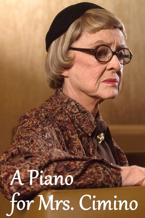 A Piano for Mrs. Cimino (1982) movie poster
