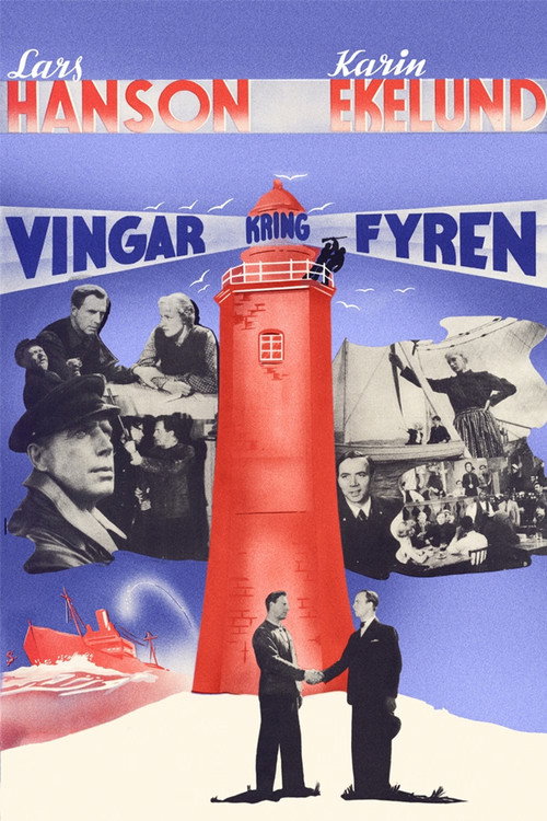 Vingar kring fyren (1938) movie poster