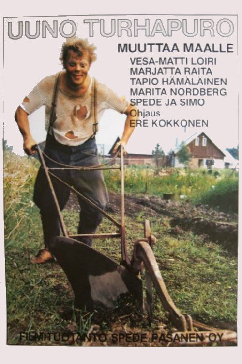 Uuno Turhapuro muuttaa maalle (1986) movie poster