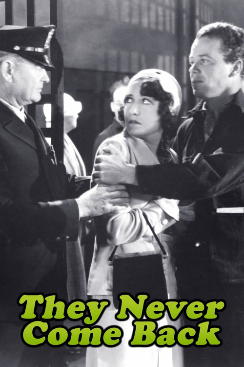 They Never Come Back (1932) movie poster