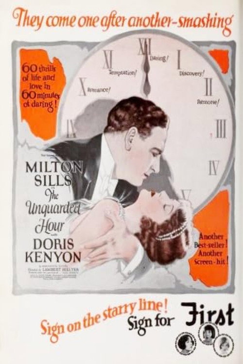 The Unguarded Hour (1925) movie poster