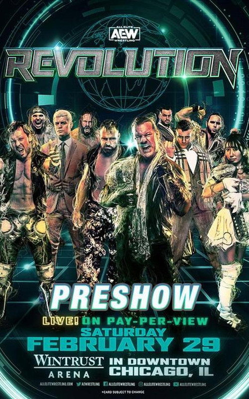 AEW Revolution 2020: The Buy In (2020) movie poster