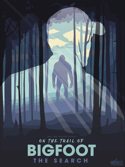 On the Trail of... Bigfoot TV show poster