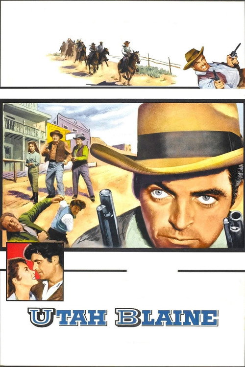 Utah Blaine (1957) movie poster