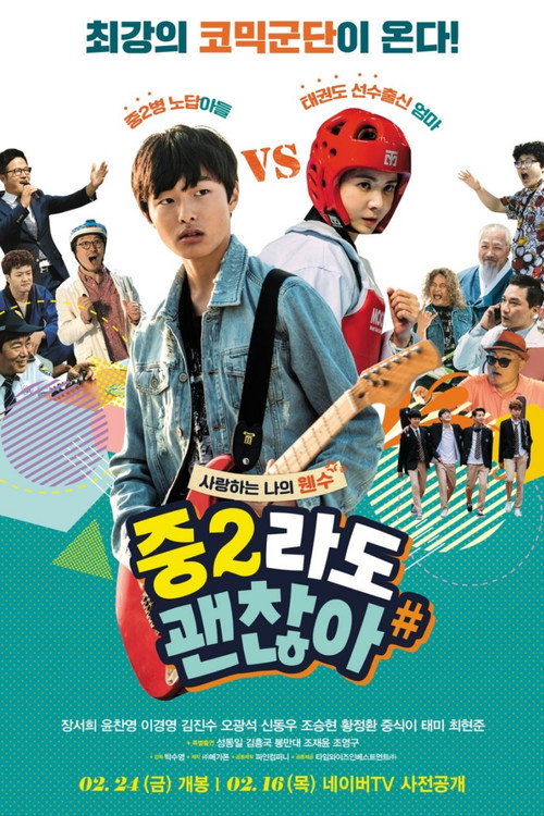 I'm Doing Fine in Middle School (2017) movie poster