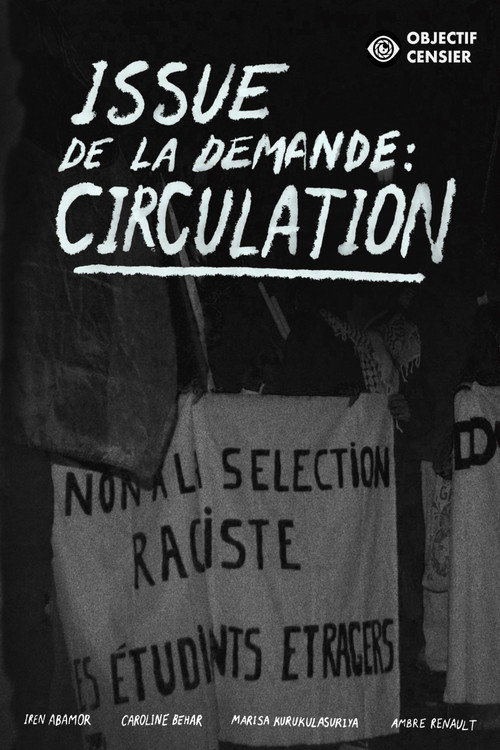 Issue de la demande : Circulation (2026) movie poster