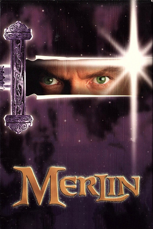 Merlin (1998) TV show poster
