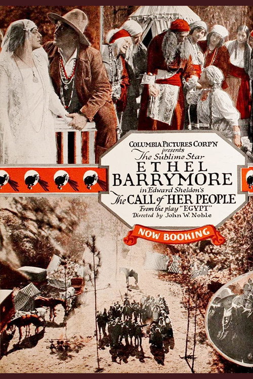 The Call of Her People (1917) movie poster