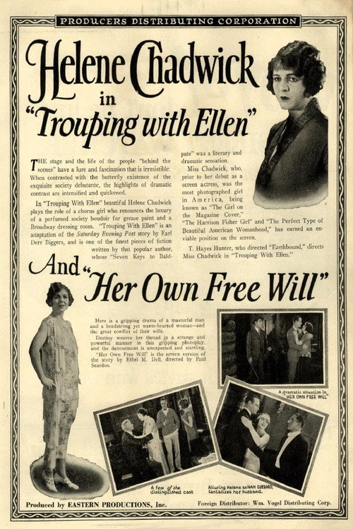 Her Own Free Will (1924) movie poster