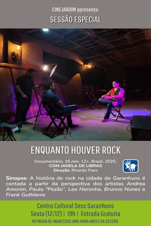 Garanhuns: enquanto houver rock (2025) movie poster