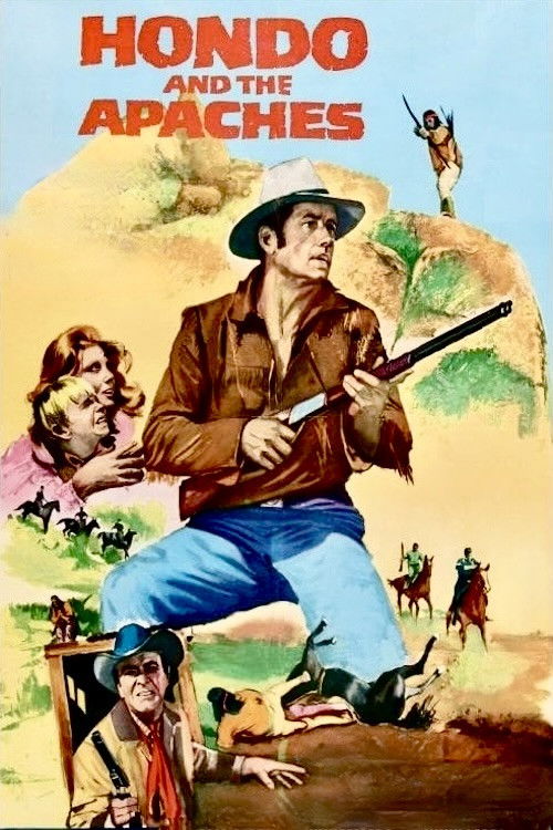Hondo and the Apaches (1967) movie poster