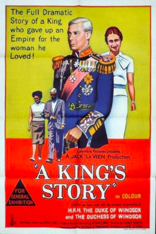 A King's Story (1965) movie poster