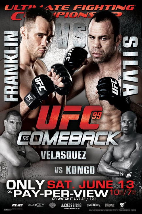 UFC 99: The Comeback (2009) movie poster