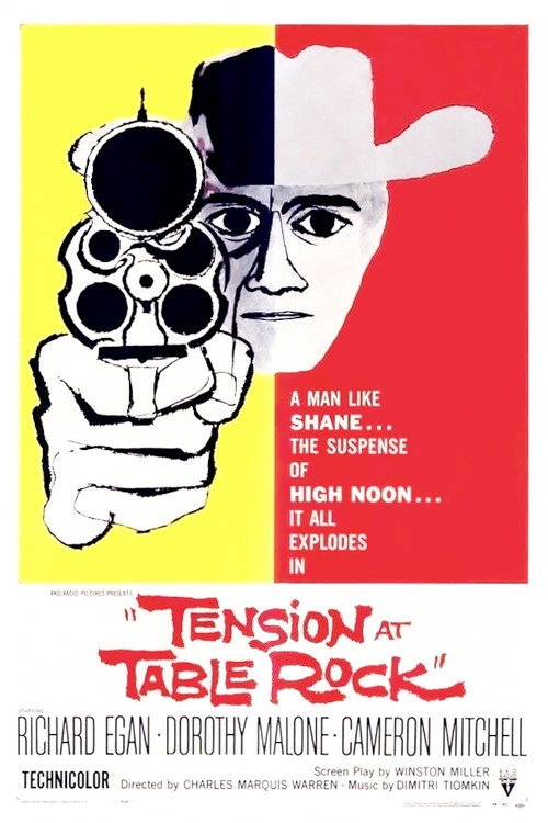 Tension at Table Rock (1956) movie poster