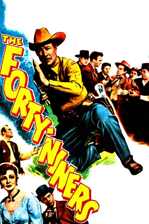The Forty-Niners (1954) movie poster